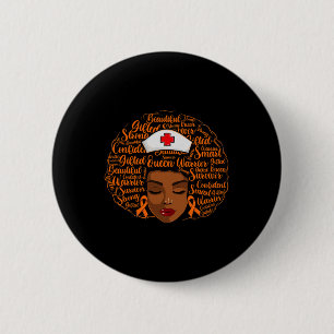 Bewustzijn bij bloedkanker Verpleegkunde Ronde Button 5,7 Cm
