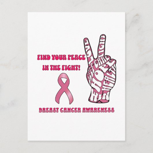 Bewustzijn bij borstkanker na de Kaart (Voorkant)