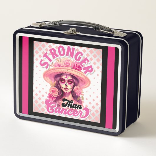 Bewustzijn bij borstkanker Sugar Skull (Voorkant)