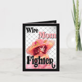 Bewustzijn bij borstkanker Sugar Skull Bedankkaart (Voorkant)