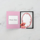 Bewustzijn bij borstkanker Sugar Skull Bedankkaart (Binnen)