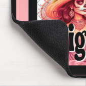 Bewustzijn bij borstkanker Sugar Skull Muismat (Hoek)