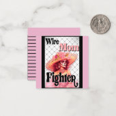 Bewustzijn bij borstkanker Sugar Skull Notitiekaartje (Voorkant / Achterkant in situ)