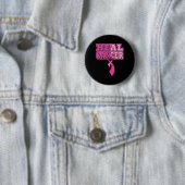 Bewustzijn bij borstkanker Wereldkankerdag HEAL-KA Ronde Button 5,7 Cm (In situ)