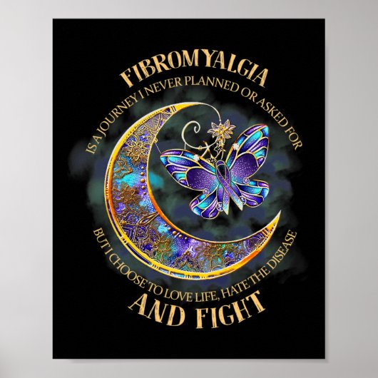 - Bewustzijn bij fibromyalgie 33 Poster (Voorkant)