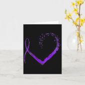 Bewustzijn bij fibromyalgie van het hart kaart (Gele Bloem)