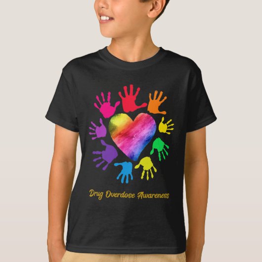 Bewustzijn bij overdosering van geneesmiddel Hande T-shirt (Voorkant)
