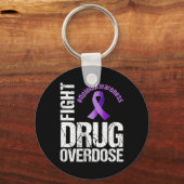 Bewustzijn bij overdosering van opioïden sleutelhanger (Voorkant)