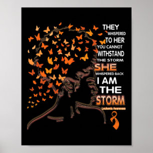 Bewustzijn bij vrouwen met leukemie poster