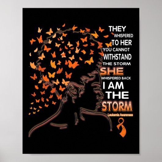 Bewustzijn bij vrouwen met leukemie poster (Voorkant)