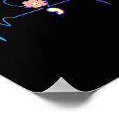 Bewustzijn bij zelfmoordpreventie Hartslag Semisch Poster (Hoek)