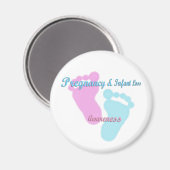 Bewustzijn bij zwangerschap en Baby-verlies Magneet (Voorkant / Achterkant)