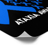 Bewustzijn Blue Ribbon Gift Poster (Hoek)