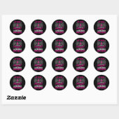 Bewustzijn Dementiezorg Ronde Sticker (Vel)