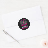 Bewustzijn Dementiezorg Ronde Sticker (Envelop)