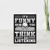 Bewustzijn en ASL Hand Gesture Deaf Pride 3 Kaart (Voorkant)