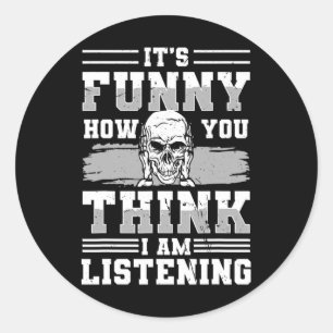 Bewustzijn en ASL Hand Gesture Deaf Pride 3 Ronde Sticker