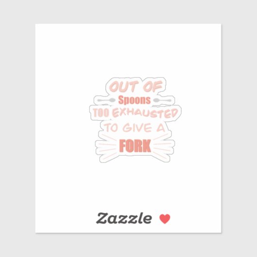 Bewustzijn en ondersteuning bij chronische Sticker (Vel)