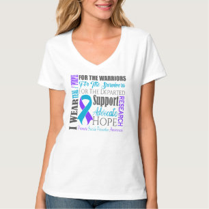 BEWUSTZIJN EN ONDERSTEUNING BIJ ZELFDODING T-SHIRT