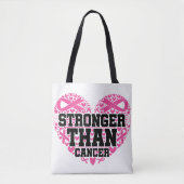 BEWUSTZIJN EN ONDERSTEUNING VAN BORSTKANKER TOTE BAG (Voorkant)