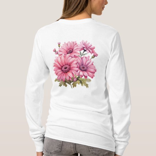 BEWUSTZIJN EN PREVENTIE VAN BORSTKANKER T-SHIRT (Achterkant)