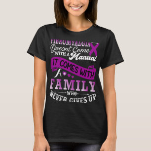 Bewustzijn Familie Paarse Lint Ondersteuning 1 T-shirt