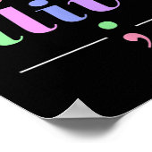 Bewustzijn geestelijke gezondheid nog steeds in le poster (Hoek)