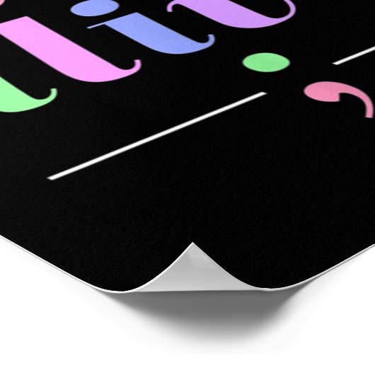 Bewustzijn geestelijke gezondheid nog steeds in le poster (Hoek)