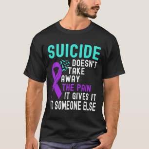 Bewustzijn Geestelijke Gezondheid Zelfmoord Preven T-shirt