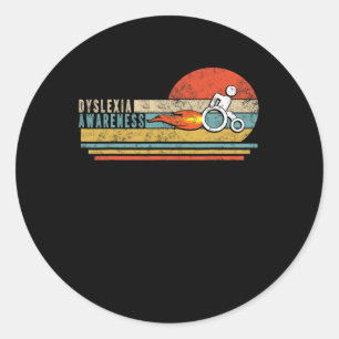 Bewustzijn Gehandicapten Geschenken Rolstoel Ronde Sticker