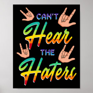 Bewustzijn Gehoorapparaat Implantaat ASL kan de H  Poster