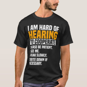 Bewustzijn Gehoorapparaat Implantaat ASL Medewerki T-shirt