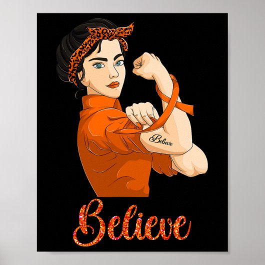 Bewustzijn geloven poster (Voorkant)