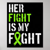 Bewustzijn haar strijd is mijn vechtsteun poster (Voorkant)