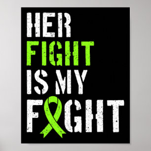 Bewustzijn haar strijd is mijn vechtsteun poster