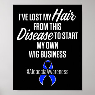 Bewustzijn Hair Loss Warrior Wig Survivor Poster