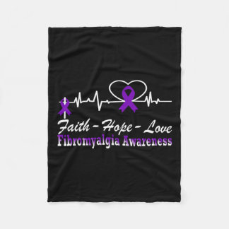 Bewustzijn Hartslag Christelijk Kruis Fleece Deken