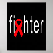 Bewustzijn hartziekte CHD multipel myeloom Poster (Voorkant)