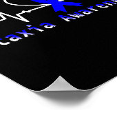 Bewustzijn Heartbeat Warrior Support Poster (Hoek)