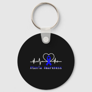Bewustzijn Heartbeat Warrior Support Sleutelhanger
