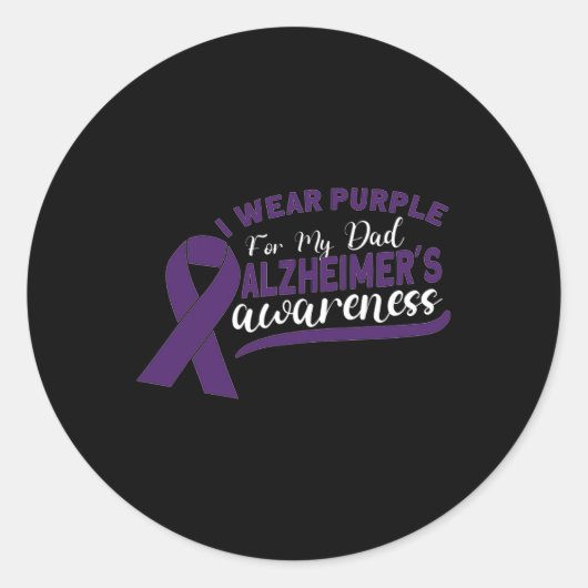 Bewustzijn Heimer Dementie Senior 2 Ronde Sticker (Voorkant)