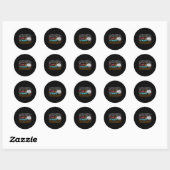 Bewustzijn Heimer Dementie Senior Ronde Sticker (Vel)