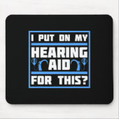 Bewustzijn hoortoestel implantaat ASL 1 Muismat (Voorkant)