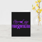 Bewustzijn Hope Cure Fibromyalgie Fibromyositis GR Kaart (Gele Bloem)