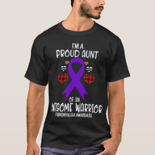Bewustzijn Ik ben Trots Tante van Geweldige Strijd T-shirt