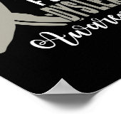 Bewustzijn Ik Draag Silver Ribbon Leren Zo lezen Poster (Hoek)