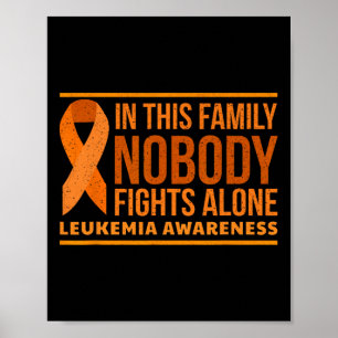 Bewustzijn in deze familie niemand vecht alleen poster