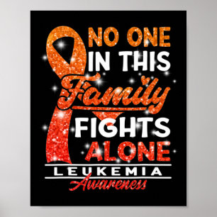 Bewustzijn is dat niemand in deze familie alleen v poster