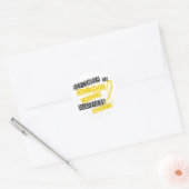 Bewustzijn kinderkanker Maand L1 Ronde Sticker (Envelop)