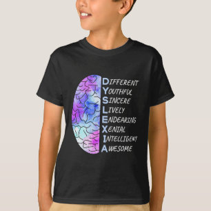 Bewustzijn Kleurrijke Kunst Hersenleraar Therapeut T-shirt